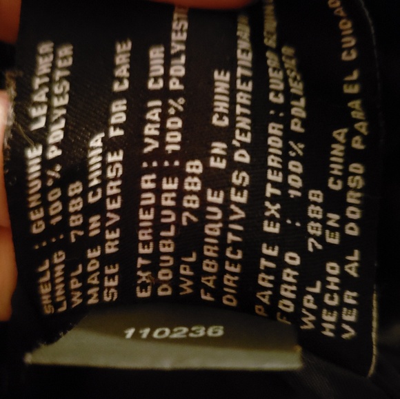 Michael Kors genuine leather jacket - Picture 5 of 7